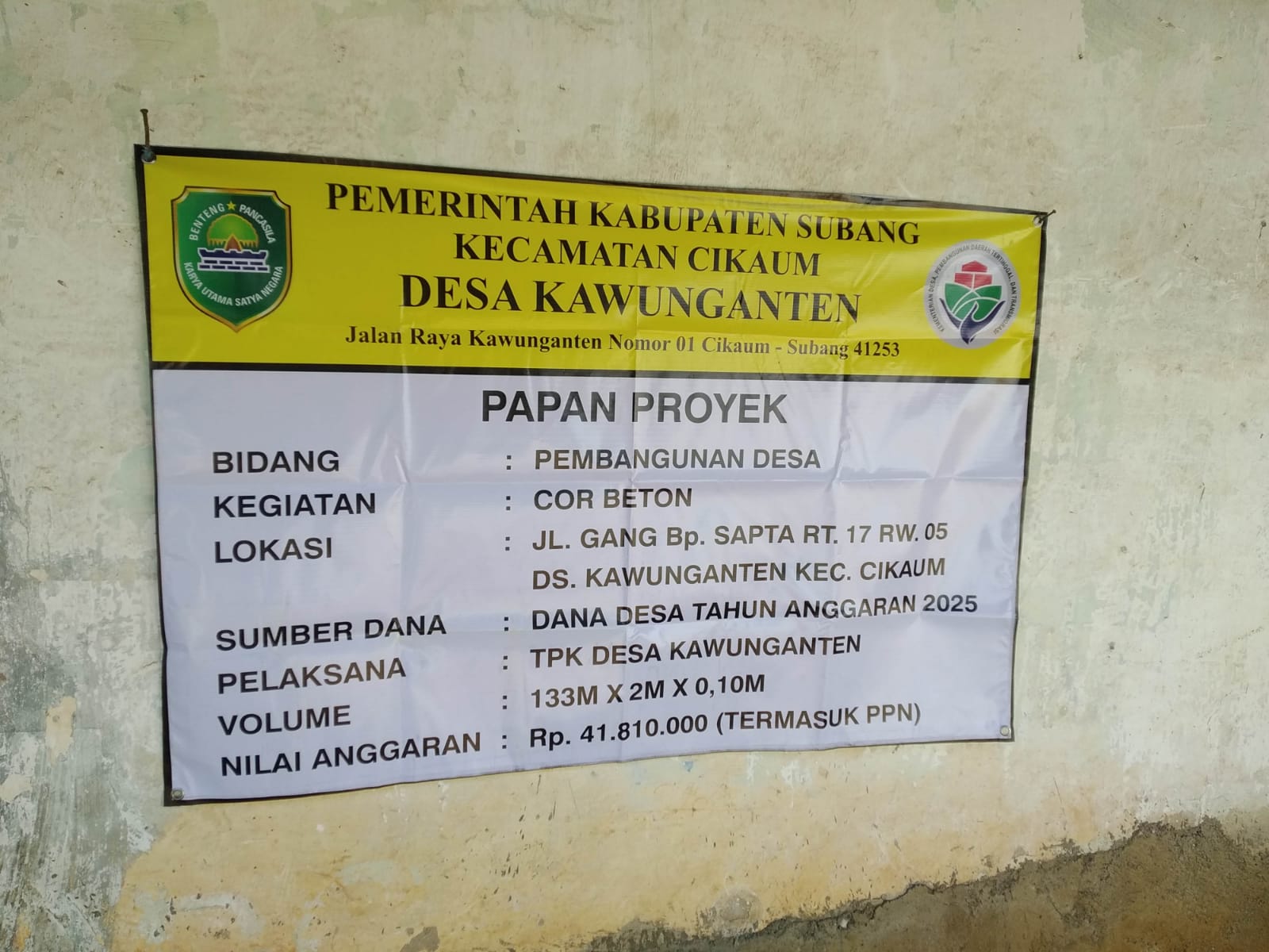 Foto Pembangunan